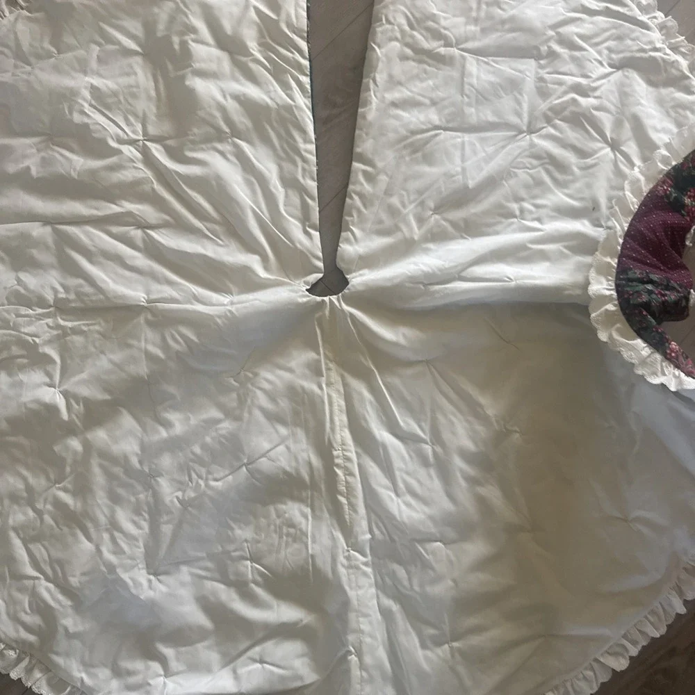 Vintage Patchwork Christmas Tree Skirt 58